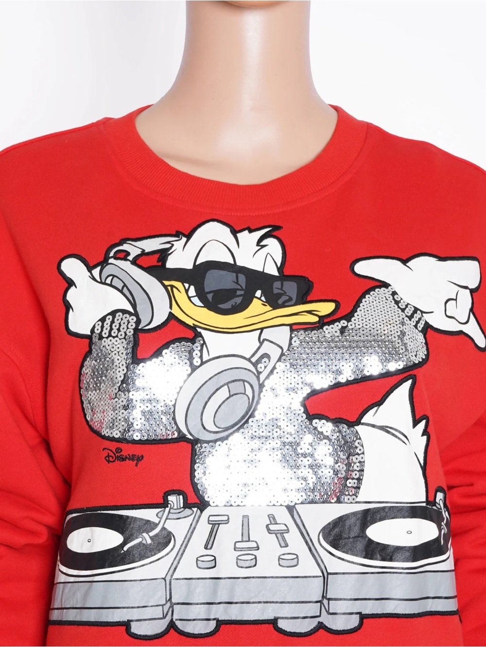 H&M x Moschino Donald Duck Sweatshirt size Medium